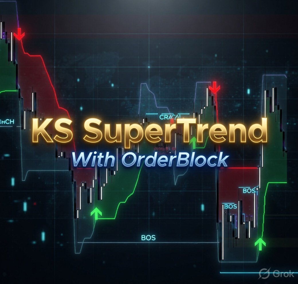 KS SuperTrend With OrderBlock