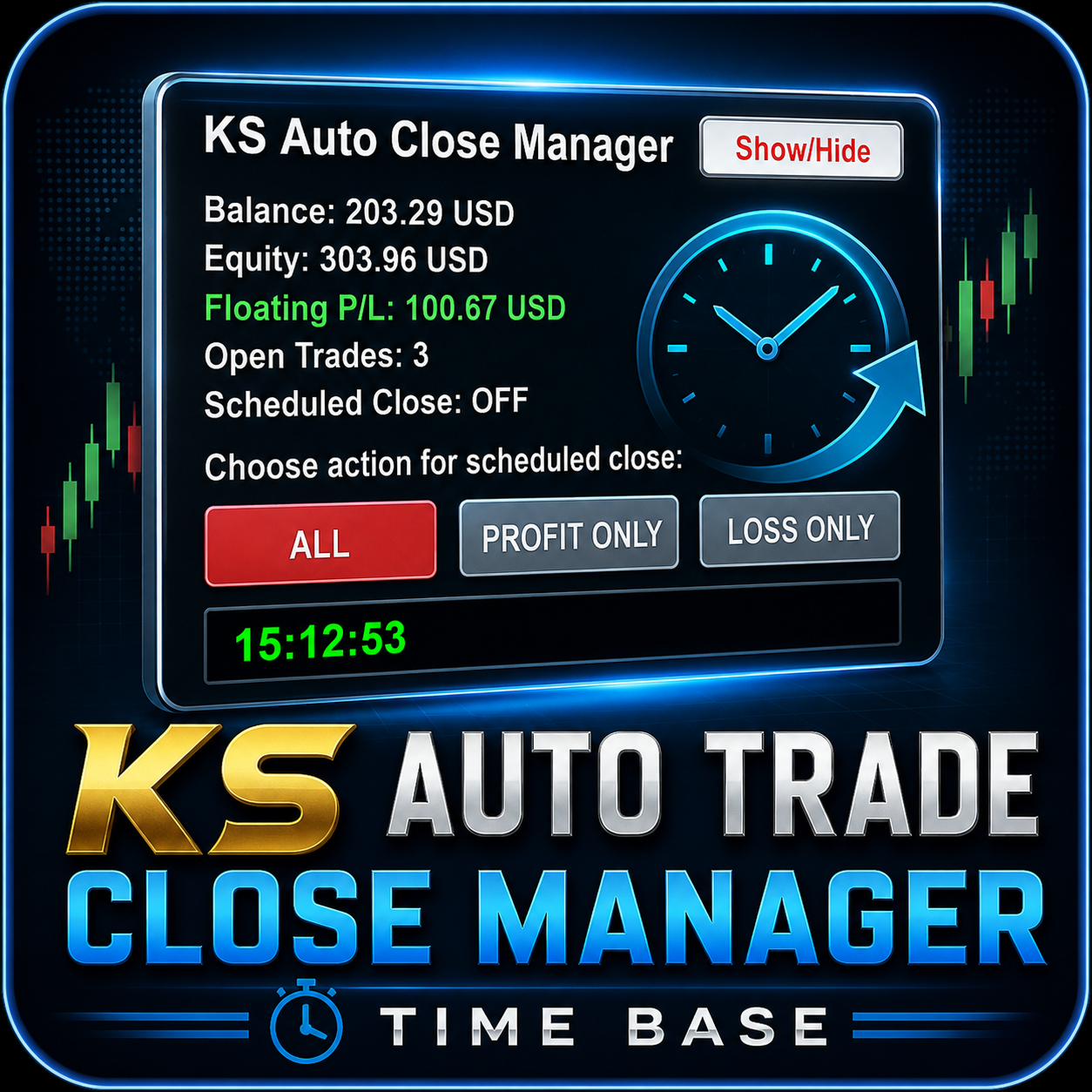 KS Auto Trade Close Manager Time Base
